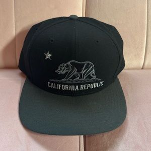 Whang Fitted California Bear Cali Retro Flat Bill Baseball Caps hat